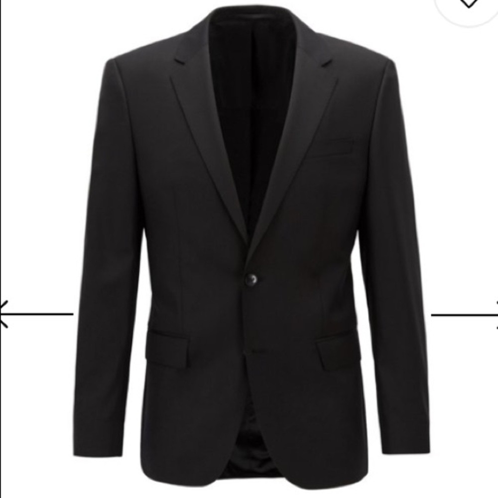 Final Sale! Slim fit 100% Italian virgin wool Jkt